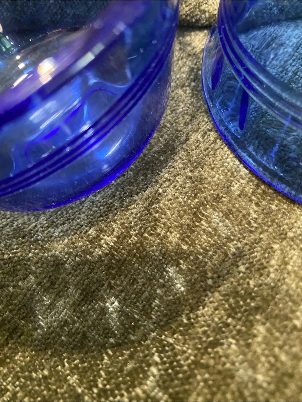 Cobalt Blue Custard Bowls (2) by PYREX